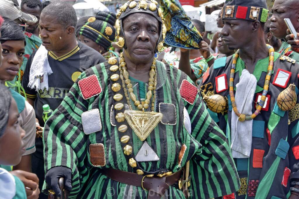 full traditional + chieftaincy + Asafo procession on Saturday the main Fetu Afahye Saturday. City turns orange—shirts, banners, street parties. It’s now a big modern, youth‑driven, street‑energy day that leads into the traditional climax.